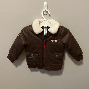 Little Me puffer coat 12 months